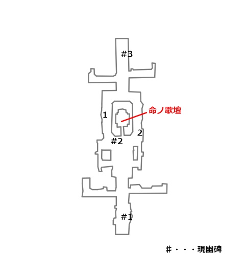 ディート市街地のマップ