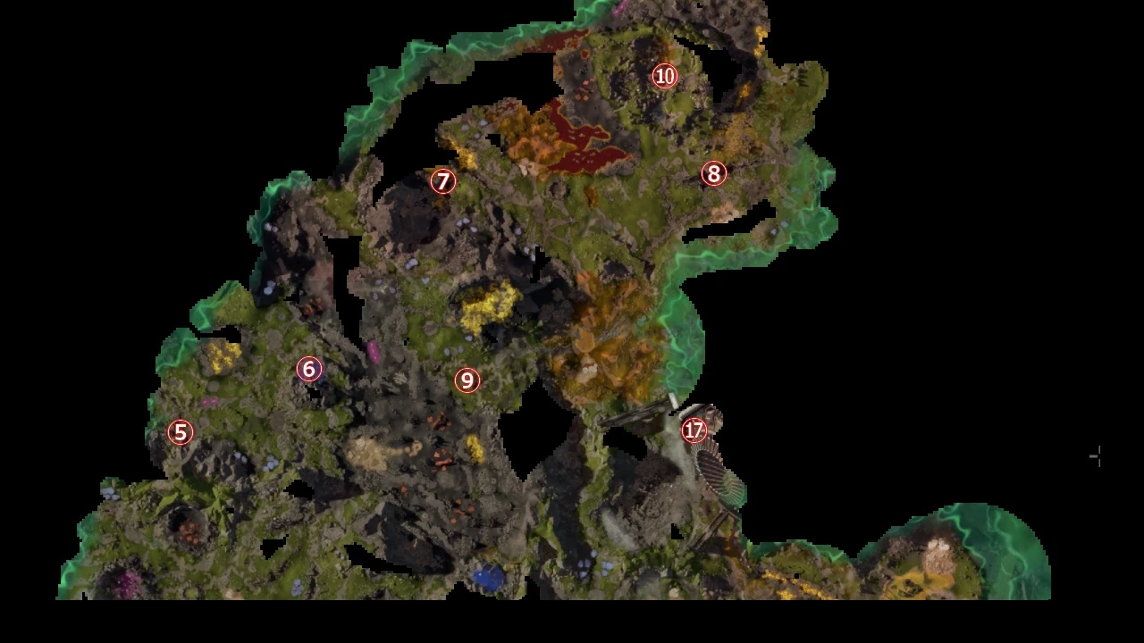 StarRupture拠点マップ2